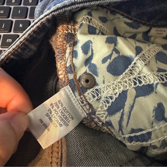 J‎ Jill jeans smooth fit slim ankle size 2 cropped mid rise denim jeans - Picture 10 of 10